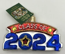 Merck Family's Old World Christmas ‘Class Of 2024’ Christmas Ornament NEW
