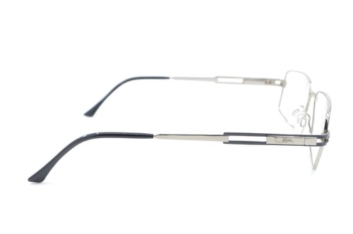 New Authentic Cazal MOD.7001 COL.914 Germany Black Silver Titanium Eyeglasses - Picture 5 of 7