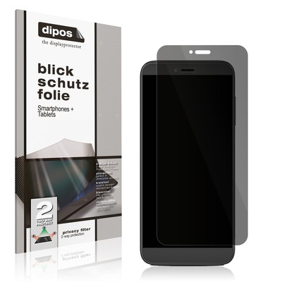 2x Blickschutzfolie für Coolpad Legacy S 9H Schutzfolie Sichtschutz Folie