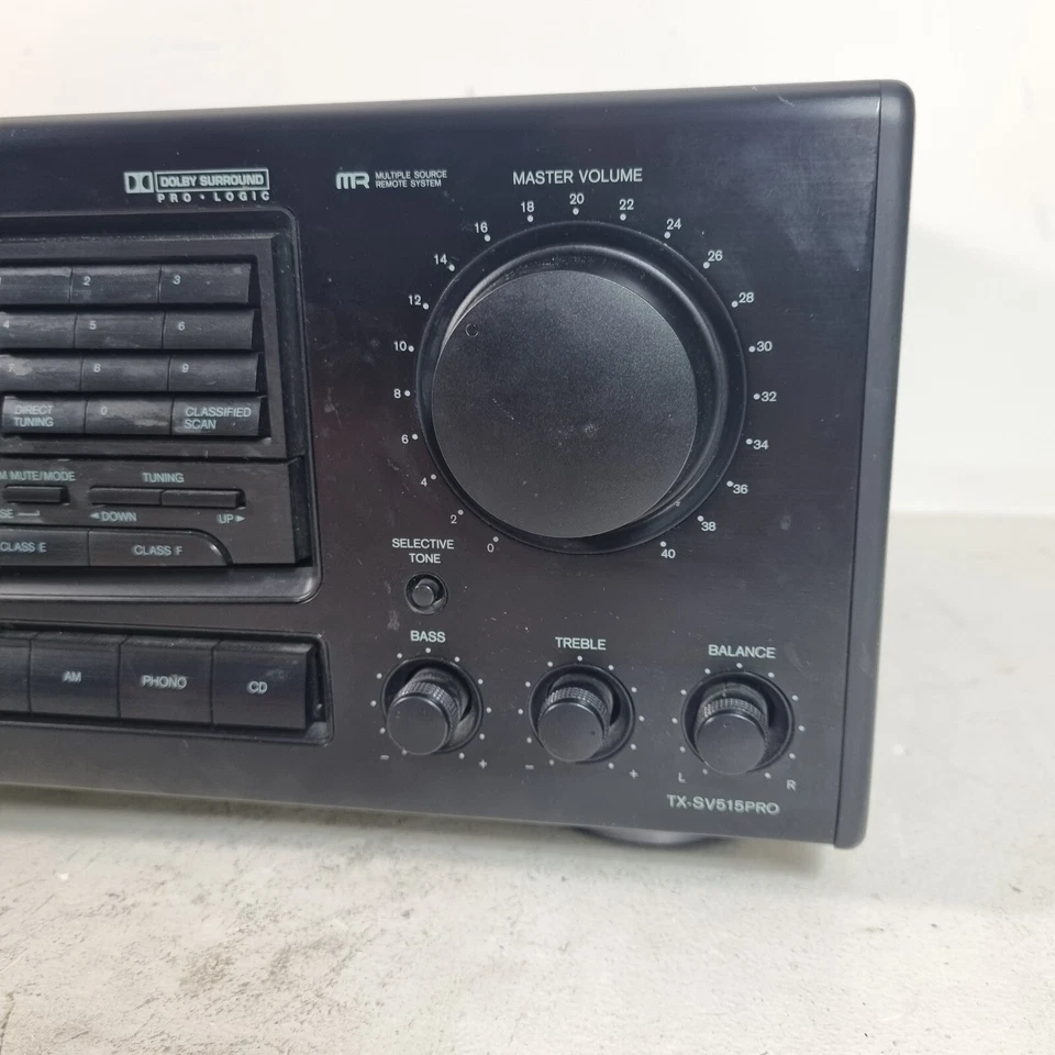Onkyo TX-SV515PRO Vintage Hi-Fi Stereo, AV Control Tuner Amplifier Receiver - Image 4 of 4