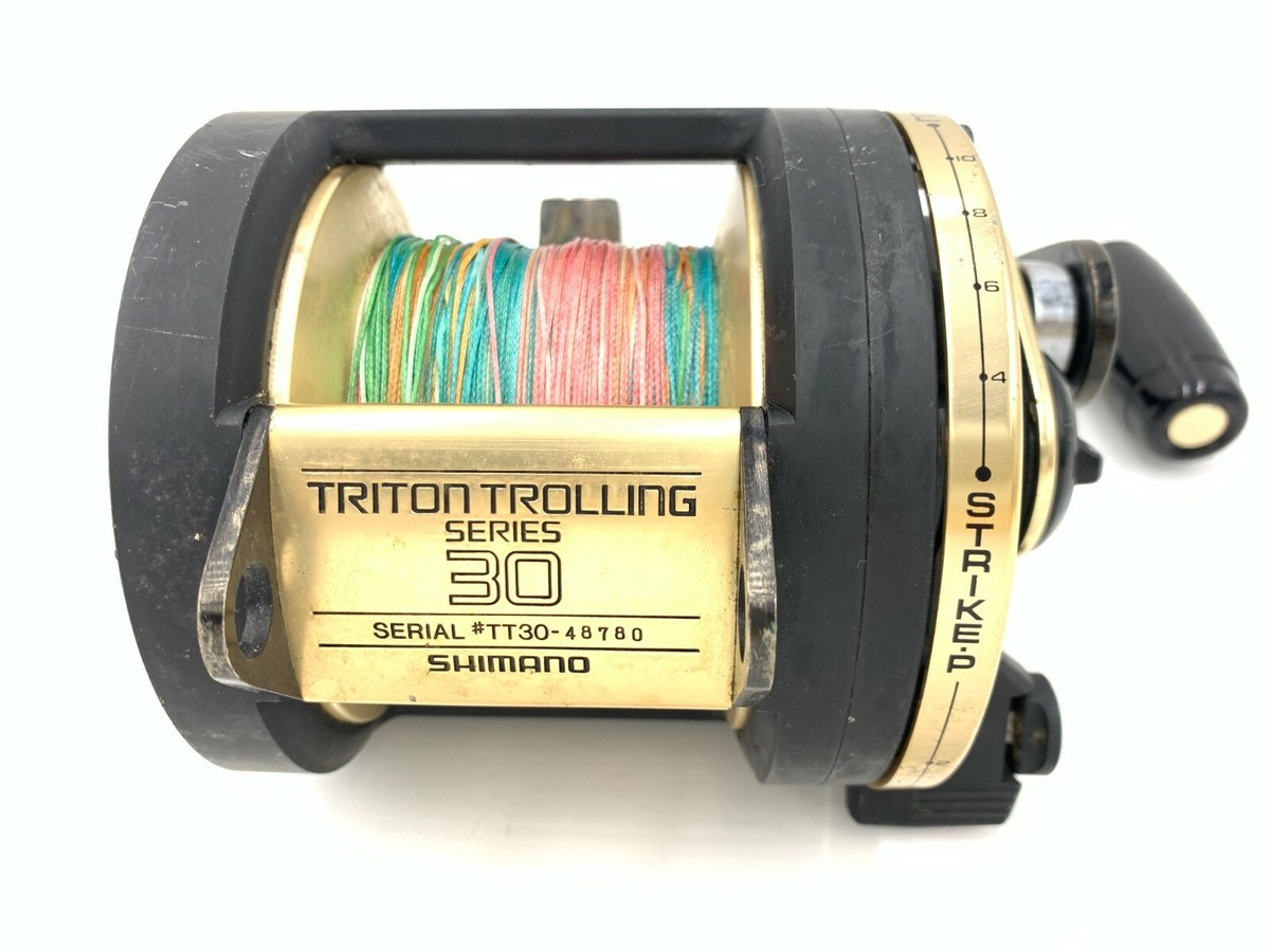 SHIMANO TRITON TROLLING SERIES 30 Excellent Fishing SHIMANO TRITON TROLLING SERIES 30 Excellent Fishing