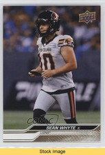 2024 Upper Deck CFL Gold Sean Whyte #40 READ 1g4p