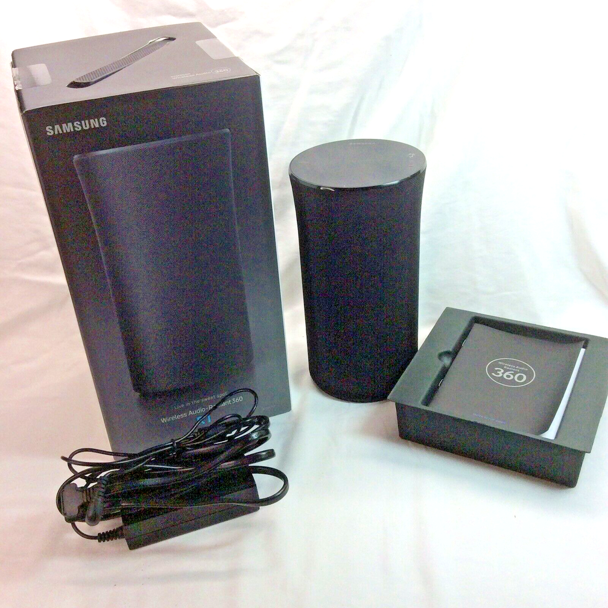 Samsung Wireless Speaker WAM1500 Tap Swipe Bluetooth Ring Radiator Technology