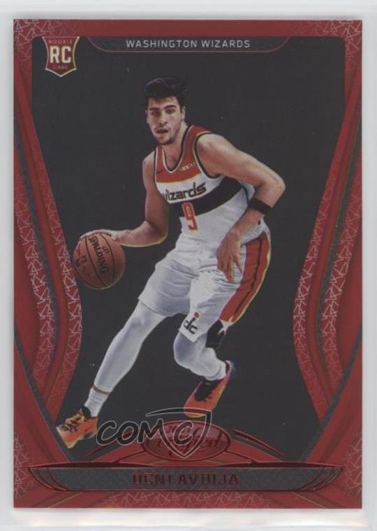 2020-21 Certified Mirror Red Deni Avdija #192 Rookie RC y6z