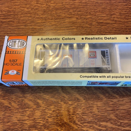 Tolva cubierta Con-Cor HO Burlington Route, #9713, auto ensamblado nuevo de stock #87543 | Zustand: New
