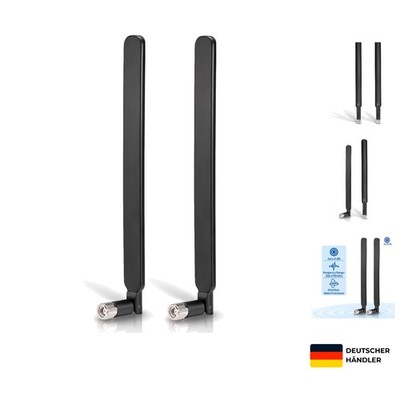 4G LTE Antenne 6 dBi Omnidirektional RP-SMA Signalverstärker für Mobilfunkkamera