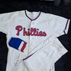 Johnny Podres Signed Philadelphia Phillies Baseball Jersey Original Autographed