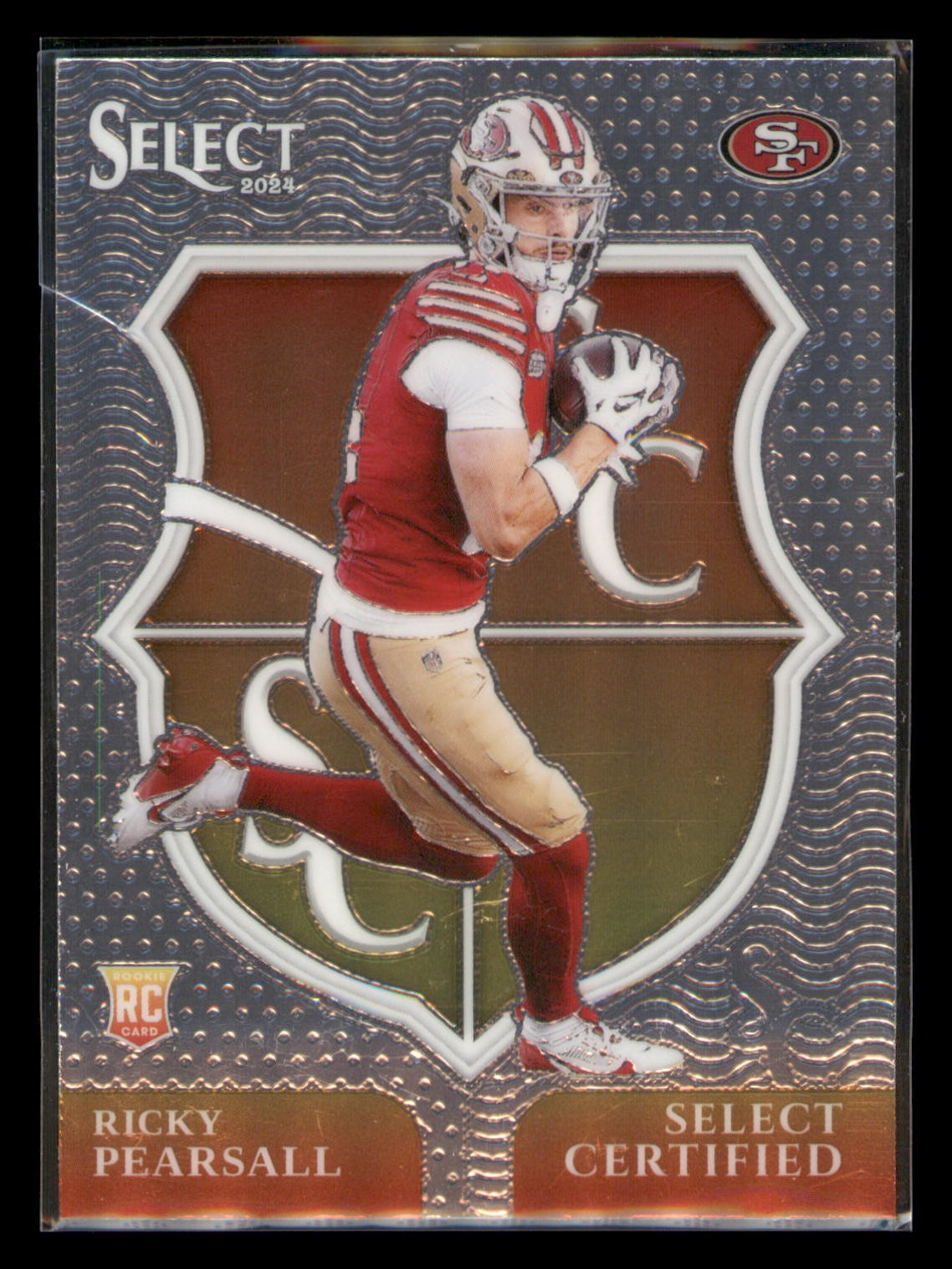2024 Panini Select #12 Ricky Pearsall Select Certified Rookies