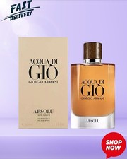 Giorgio Armani Acqua di Giò Absolu Eau de Parfum 4.2 oz Spray for Men - Best