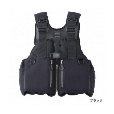 SHIMANO Fishing Wear Floating Vest Rockshore Vest VF-029U Black jp
