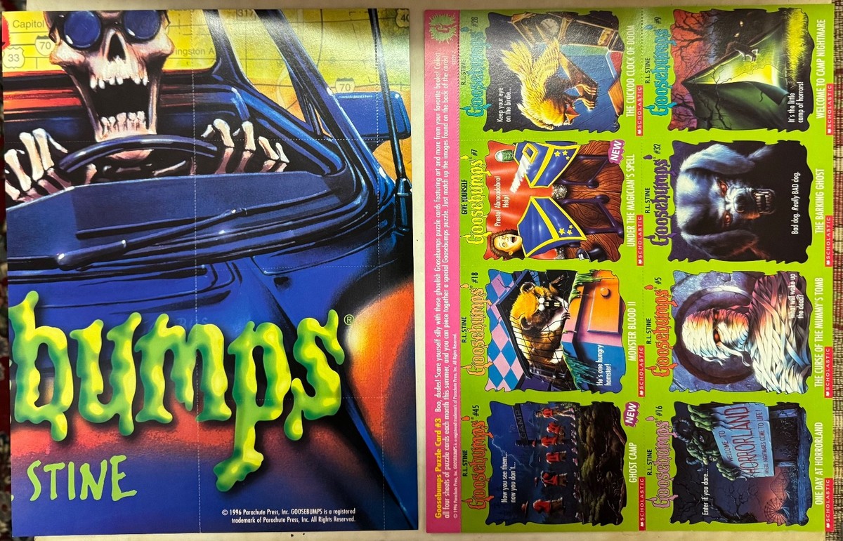 Goosebumps Set of 100+ Trading Cards Topps 1996 | eBay