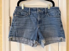 Women's Anthropologie Pilcro and the Letterpress Slim Boyfriend Shorts Sz 28