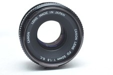 Canon FD 50mm F1.8 S.C MF Lens