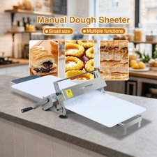 Manual Dough Sheeter Pastry Laminating Machine Croissant Tart Pastry Bakery Tool