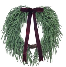 BRAND NEW My Texas House 22-Inch Natural Feel Norfolk Wreath Holiday