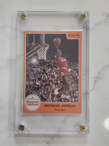 1985/1997 STAR SHOP AT HOME CRUNCH N MUNCH #7 MICHAEL JORDAN CARD