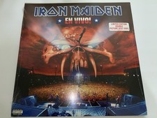 IRON MAIDEN  EN VIVO  TRIPLE LIVE LP/VINYL PICTURE DISC NEW SEALED EDDIE LIVES 