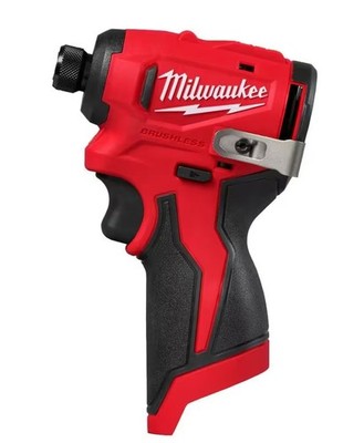 Milwaukee 3450-20 M12 12 Volt 1/4'' Hex Subcompact Brushless Hex Impact Driver