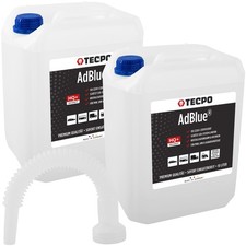 2x 10L ADBLUE HARNSTOFFLÖSUNG SCR ABGASREINIGUNG AD BLUE MIT TRICHTER DIESEL TDI