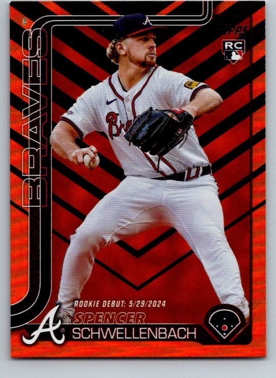 2025 Topps Update Holiday Foil- Spencer Schwellenbach Debut(RC) | eBay
