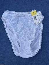 WARNER'S No Pinching No Problems Lace Hipster Underwear Size 7 59191 NWT