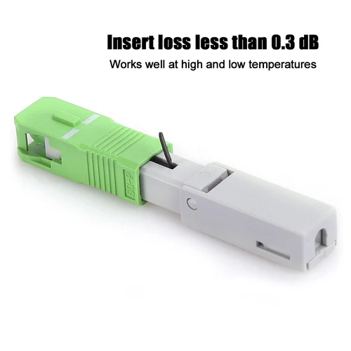 10Pcs Fiber Optic Schnellverbinder Ftth Sc/ Embedded Schnelle Kalten Joi KUI