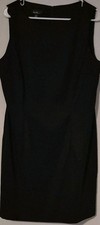 Alyx Dress Womens Size 18 Black Sleeveless Sheath Little Black Dress LBD Stretch
