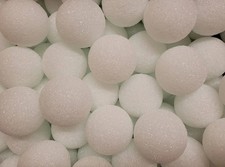 32 White Styrofoam 2-1/2" Round Foam Sheres Balls Shapes Forms DIY Craft Blanks