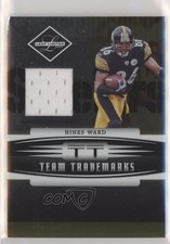 2006 Leaf Limited Team Trademarks Materials 9/100 Hines Ward #TT-33 00lh