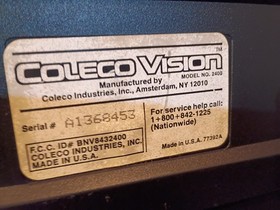 ColecoVision Console (Untested) - Great Vintage Video Game Console