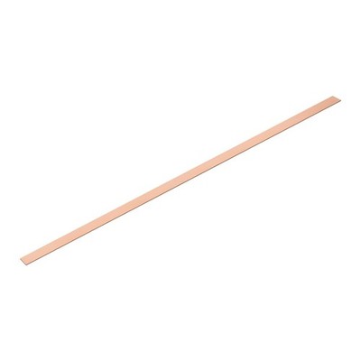 uxcell Copper Flat Bar, 0.04'' Thickness x 0.59'' 1mm x 15mm x 400mm,
