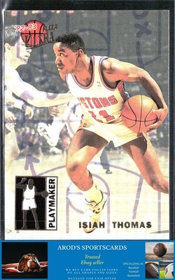 1992-93 Ultra *Isiah Thomas **Card #10** Playmakers