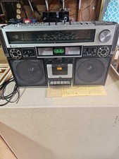 Vintage JVC RC-838W Boombox Ghettoblaster Stereo Radio Cassette Recorder TESTED
