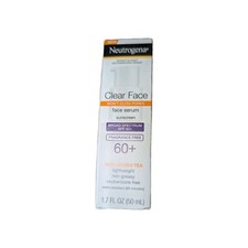 Neutrogena Clear Face Serum Sunscreen with Green Tea, SPF 60 