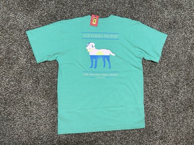 NWT   Southern Proper Original Party Animal Short Sleeve T-Shirt   XL