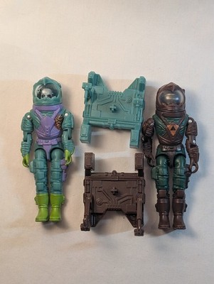 Gi Joe Black Major PAYLOAD Figure X2 complete with accessories