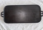 RESTORED #8 Lodge Cast Iron Long Griddle Vintage SEASONED
