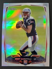2014 TOPPS CHROME #150 JIMMY GAROPPOLO REFRACTOR PATRIOTS