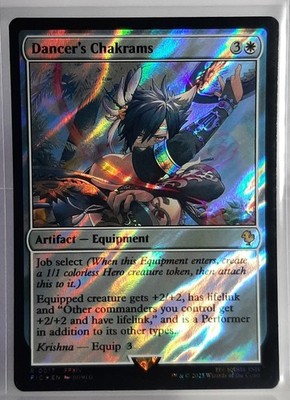 Dancer's Chakrams - Rare/Surge Foil - Comm.: FINAL FANTASY Collector Edition NM