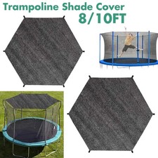 8/10FT Trampoline Sunshade Tent Cover Trampoline Shade Cover Protection Cover