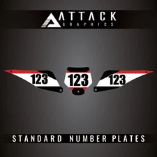 Attack Graphics Elite Number Plate Backgrounds 2069840204