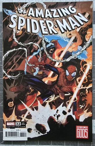 Amazing Spider-Man #32 (Marvel Comics 2023) Kubert G.O.D.S. Variant (Vol. 6) NM