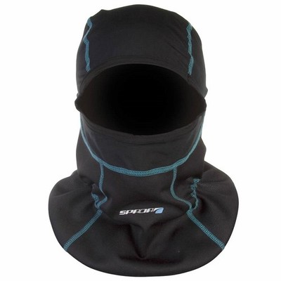 Spada Chill Factor2 Sturmhaube Motorrad Motorbike Thermo Fleece schwarz