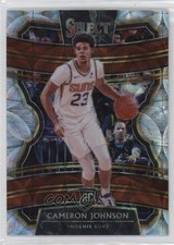 2019-20 Panini Select Concourse Scope Prizm Cameron Johnson #8 zy6
