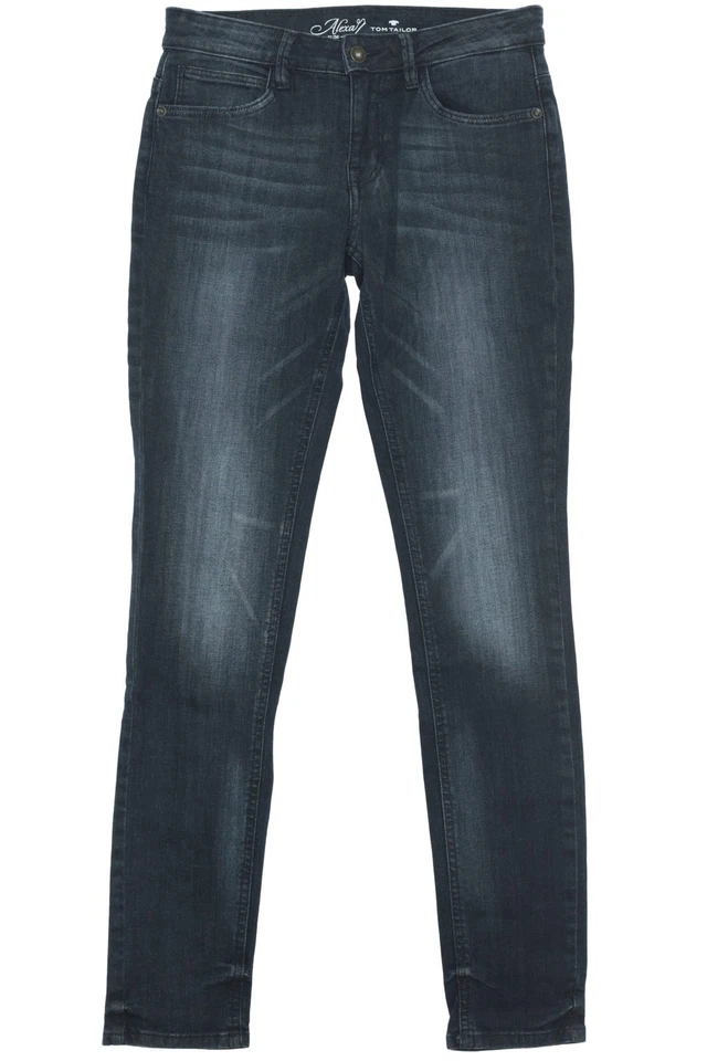 Tom Tailor Alexa Slim Stretchjeans Damen Regular Fit Slim Leg Dunkelblau Denim - Bild 1 von 1