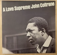 John Coltrane, "A Love Supreme", Jazz LP, Impulse #GR-155 (1995 reissue)(VG+/EX)