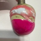 Vintage Christmas Light Bulb Cow Jumped Over The Moon Milk Glass Nursery Rhyme