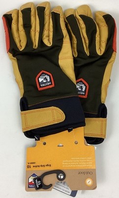 Hestra Unisex Ergo Grip Active 5 Finger GTX Ski Gloves Dark Forest Size 10 XL