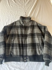 *Great Condition* Vintage 85% Wool Woolrich Jacket Size XL Made In USA Grey