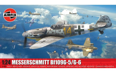 #ad #ad Airfix A17003 Messerschmitt Bf 109G 5 6 1 24 $94.99